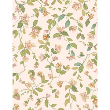 Flora 124/3016 - Tangerine, Olive &amp; Blush