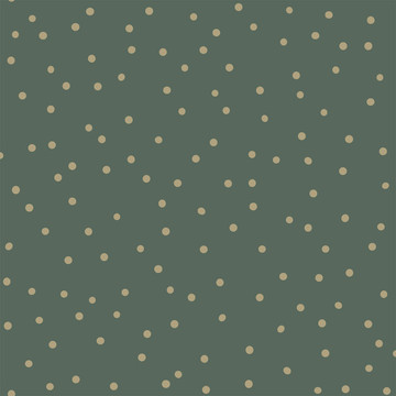 Small Dots Greish Green &amp; Gold 157-139 275