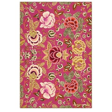 Rose de Damas Cerise 130cm x 180cm