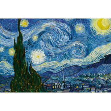 The Starry Night - Vincent Van Gogh MS-5-0250
