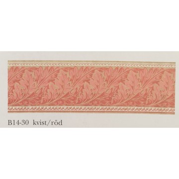 Viktoria II kvist/röd boordi B14-30