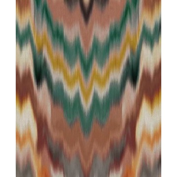 Irisa Terracotta/Teal W7850-01 (luonnonkuitu)