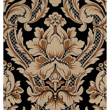Venetian Damask Onyx D00111