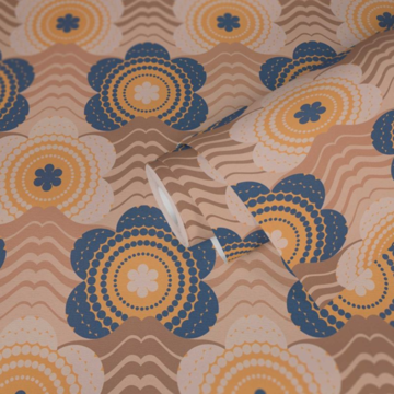 retro flower AS395392-0 wave