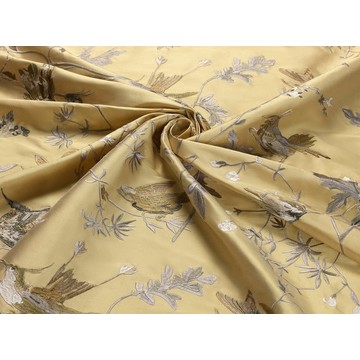 Hummingsbirds Gold &amp; Soft Grey F111/1001