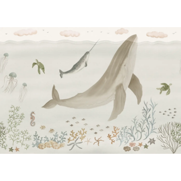 Sally Beige S10758 (kuvatapetti)