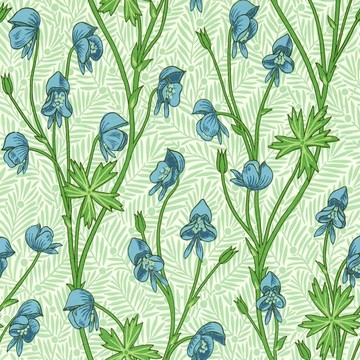 Monkshood Cobalt/Goblin Green 217343