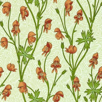 Monkshood Tangerine/Sage 217345