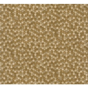 Metallic Honeycomb Gold 35815