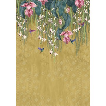 Trailing Orchid Metallic Gold W8037-02 (paneeli)
