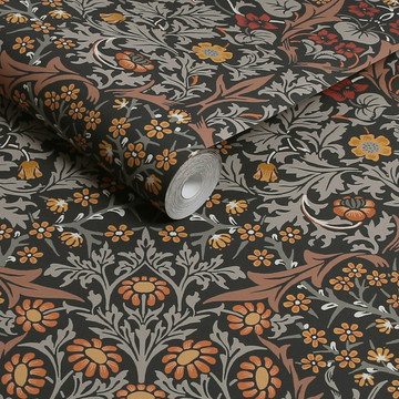 BLACKTHORN CHARCOAL & BURNT ORANGE wave