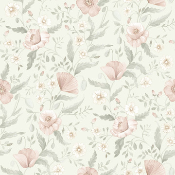 Trädgårdsblommor White/Multi 43117