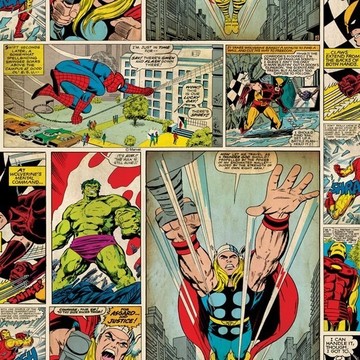 Marvel Comic Strip 70-264