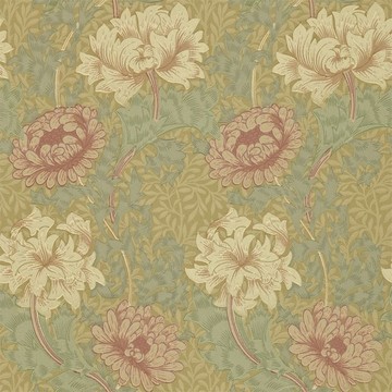 Chrysanthemum Pink/Yellow/Green WM7612/3