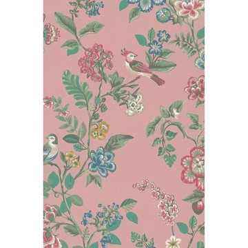Botanical Print Soft Pink 375063