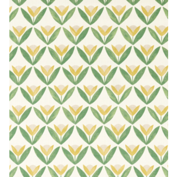Tulip Trellis Fabric Honey 121330